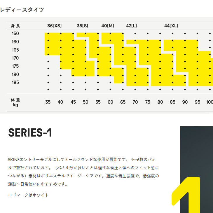 SKINSスキンズ ロングタイツ S レディース-connectedremag.com