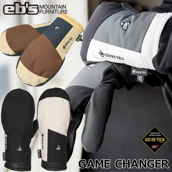 eb's スキーグローブ Lサイズ　GAME CHANGER eb's エビス スノーボード グローブ ユニセックス ゴアテックス