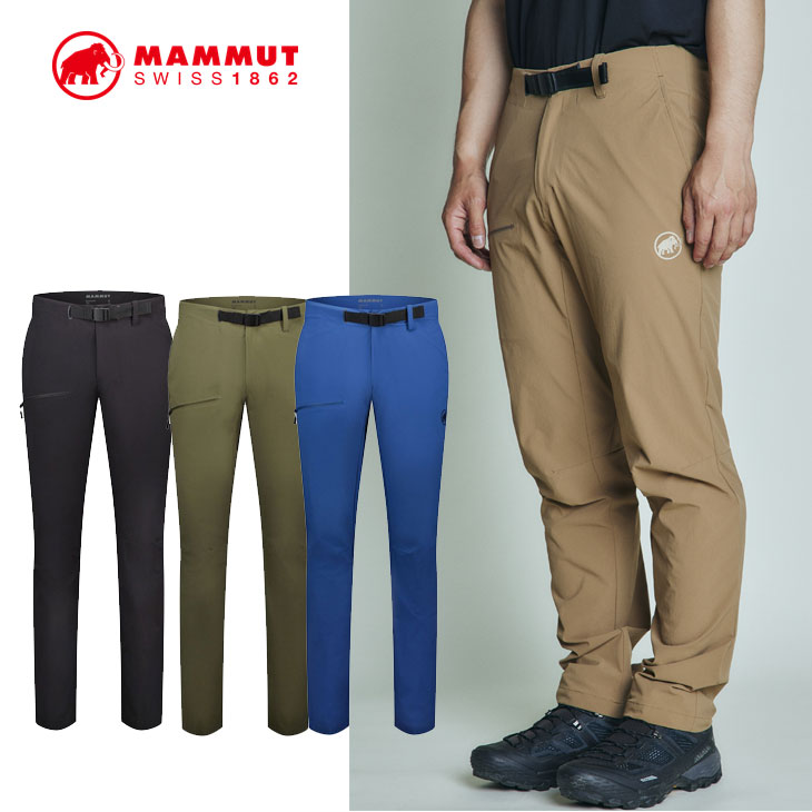 楽天市場】MAMMUT マムート ソフトシェル ハイキング パンツ メンズ 