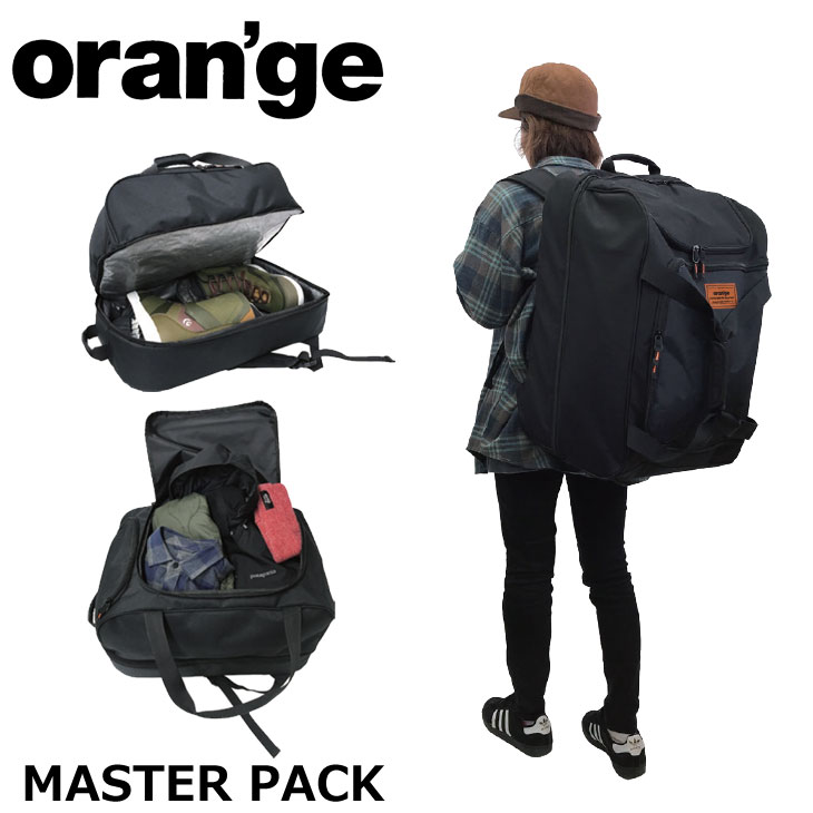 26-27 ORANGE オレンジ色 スノーボード スノボ 容れもの 御徒面子 背嚢【MASTER PACK】取っておく売りわたす品 11月入荷予定を組む ship1