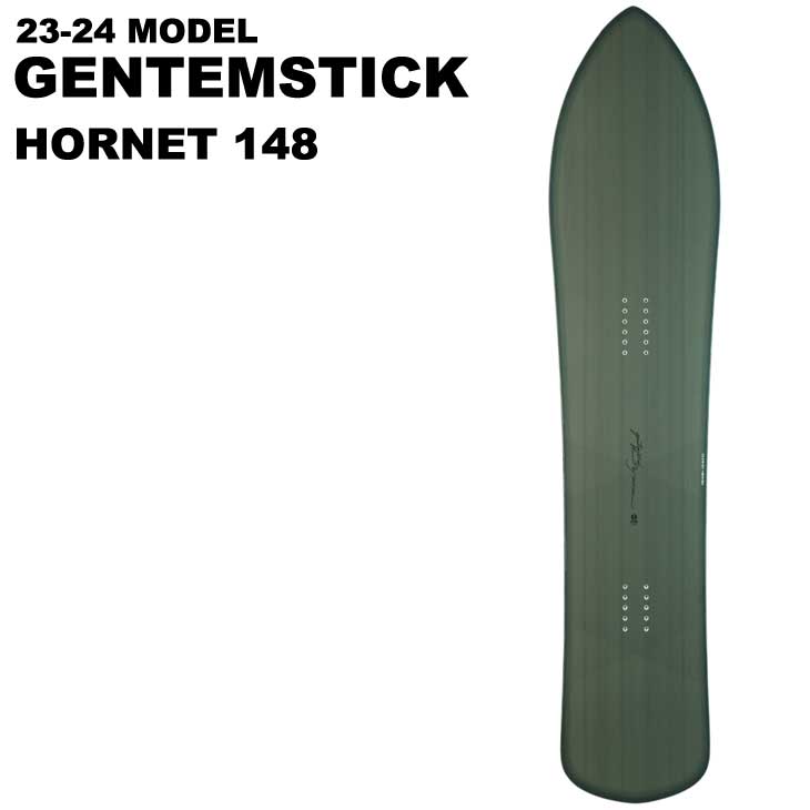 オーバーのアイテム取扱☆ 23-24 GENTEMSTICK ゲンテンスティック スノーボード HORNET 148 予約販売品 11月入荷予定  ship1 palenboer.be