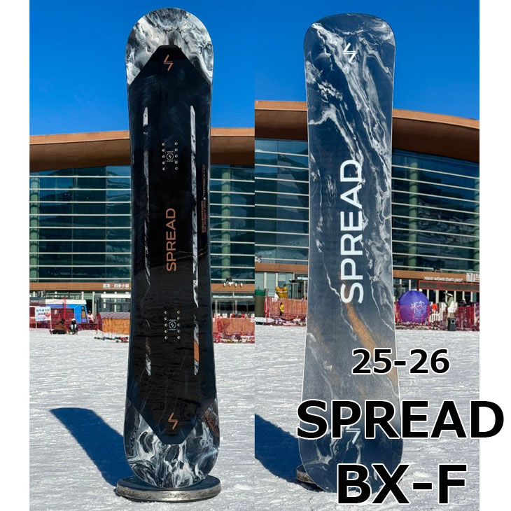 spread BX 24-25モデル　スノーボード SPREAD 『 BX - F 』 25-26 早期予約 スプレッド ビーエックス