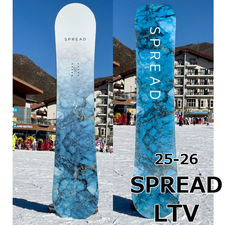 楽天市場】おまけ多数 25-26 LTV SPREAD SNOWBOARDS スプレッド