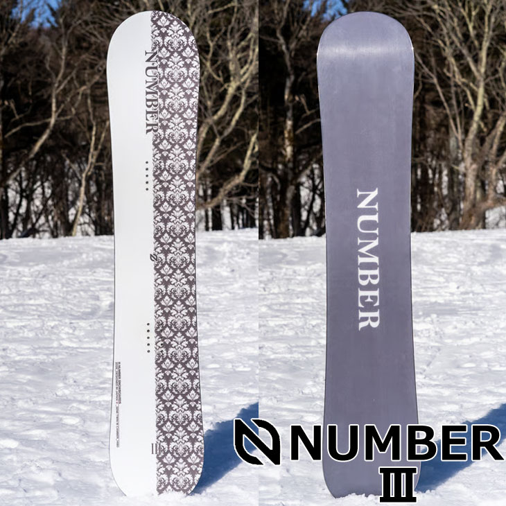 26-27 NUMBER ナンバー スノーボード 板 メンズ レディース グラトリ 【III】スリー 予約販売品 11月入荷予定 ship1