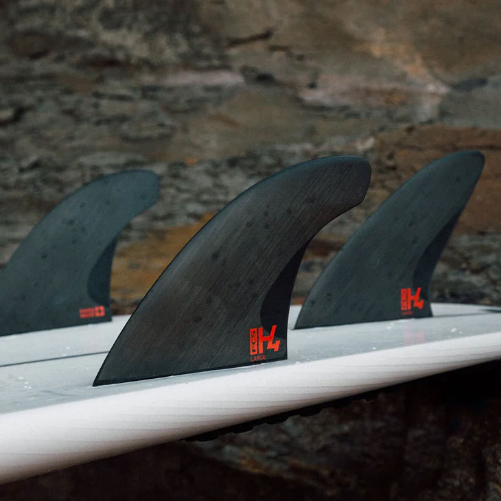 【ネジプレゼント】FCS2 エフシーエス ツー サーフボード フィン FCS II H4 Fin TRI【トライフィン 3本 set 】 PC Carbon 正規品 ship1|FLEAboardshop