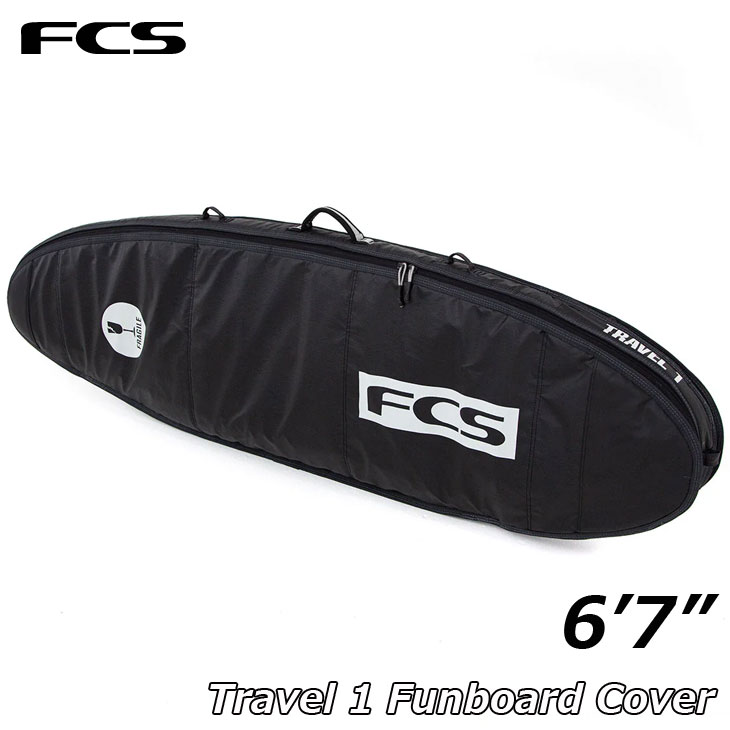 FCS サーフゲーム盤 入れもの Travel 1 Funboard 【6-7】 捉え所の無い入れもの ファンノーズ エフシーエス 気違いゲーム盤用 置き目品 ship1