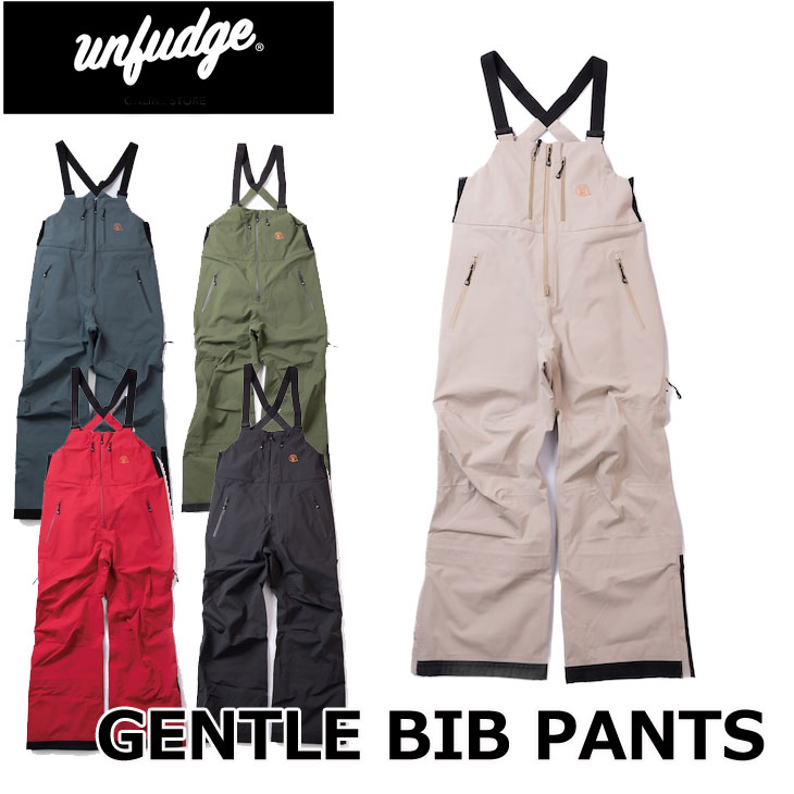 クラシック 23-24 unfudge snow wear ウエアー GENTLE BIB PANTS