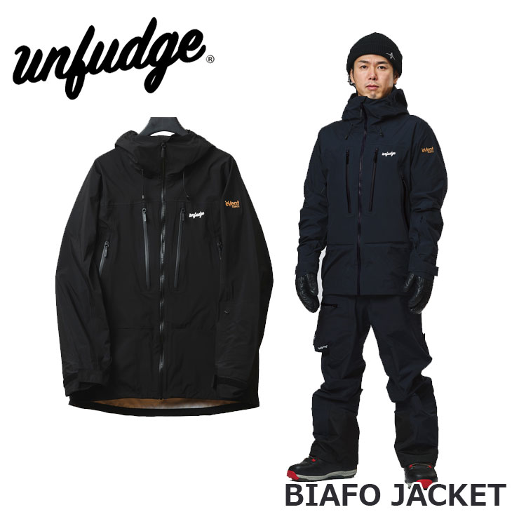 26-27 unfudge アンファッジ SNOW WEAR ウエア ジャケット スノーボード 【BIAFO JACKET】 予約販売品 11月末入荷予定 ship1