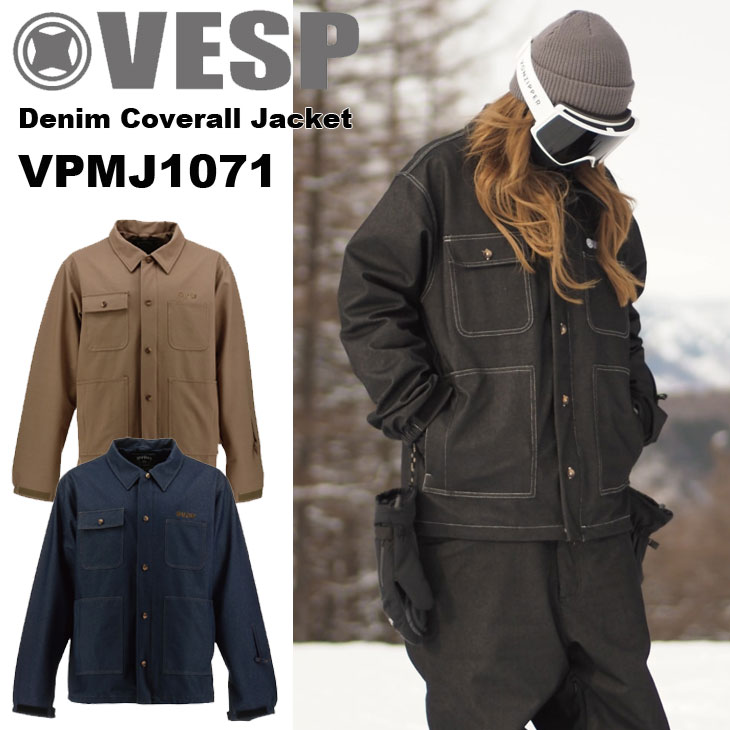 楽天市場】25-26 VESP べスプ VPMJ1067 Work Shirts Coach Jacket DOL