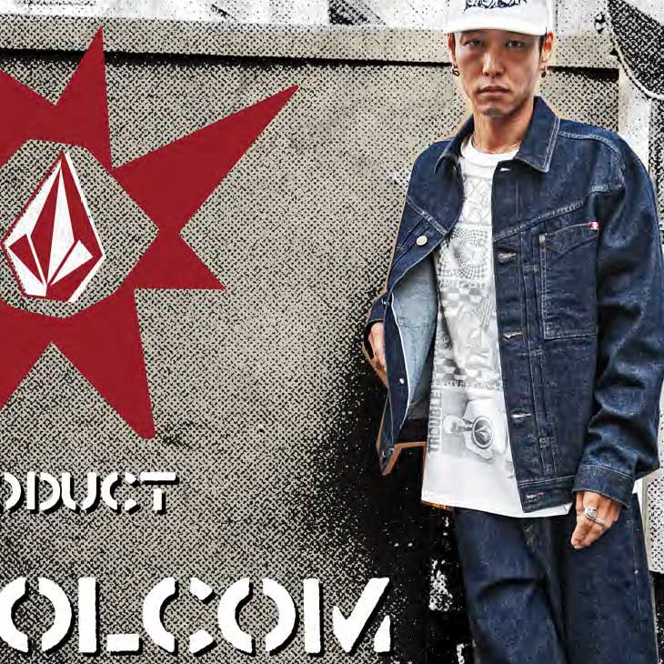 ボルコム VOLCOM 2025秋冬 メンズ ジーンズ 上衣 POVJ DENIM JACKETA2132500  ship1【返品カテゴリー化OUTLET】 コート・ジャケット-メンズファッション
