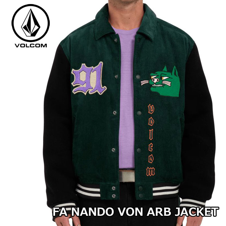ボルコム VOLCOM 上衣  FA NANDO VON ARB JACKET A1632310 ship1【返品カテゴリー化OUTLET】 コート・ジャケット-メンズファッション