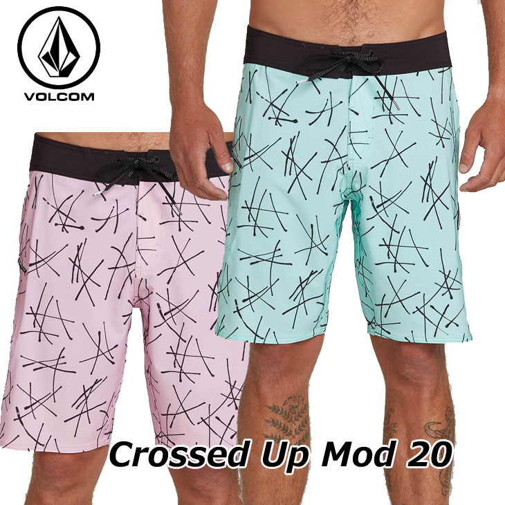 【楽天市場】volcom ボルコム サーフパンツ Crossed Up Mod 20