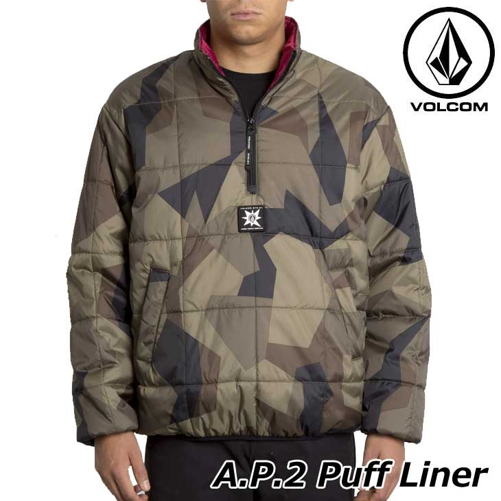 ボルコム VOLCOM メンズAP2 Puff Liner 上衣 A1631951 【返品カテゴリー化OUTLET】