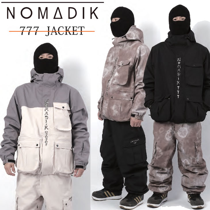 NOMADIK777 上下セット 楽天市場】23-24 NOMADIK/ノマディック 777-G jacket & pant