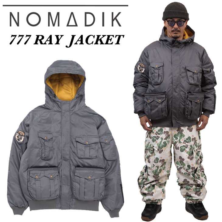 NOMADIK 777 スノーボードウェアセット M /L新品タグ付き 23-24 NOMADIK/ノマディック 777-G jacket & pant 上下セット