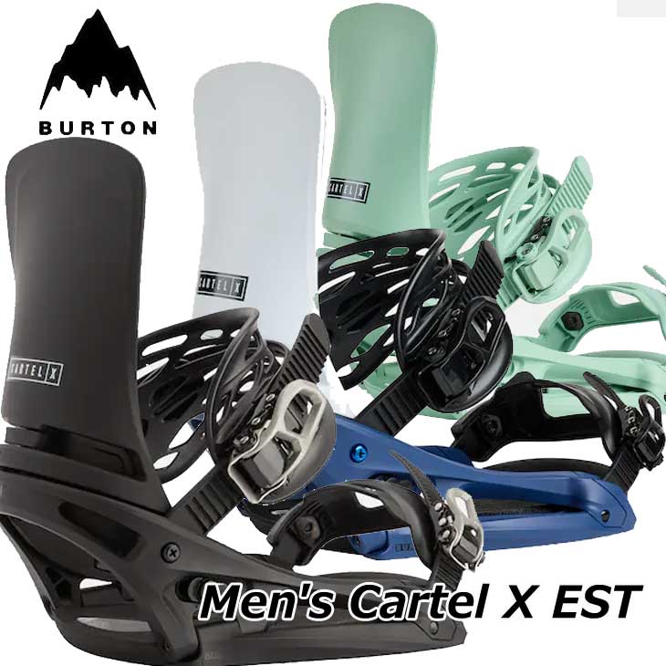 【美品】BURTON CARTELEST Sサイズ　24〜26cm 楽天市場】25-26 BURTON バートン メンズ スノーボードバインディング
