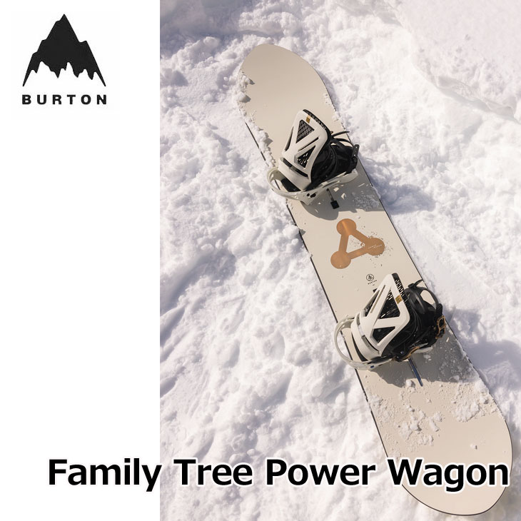 23-24 BURTON バートン スノーボード パウダー Family Tree Power Wagon Snowboard パワーワゴン 【日本正規品】ship1【返品種別OUTLET】