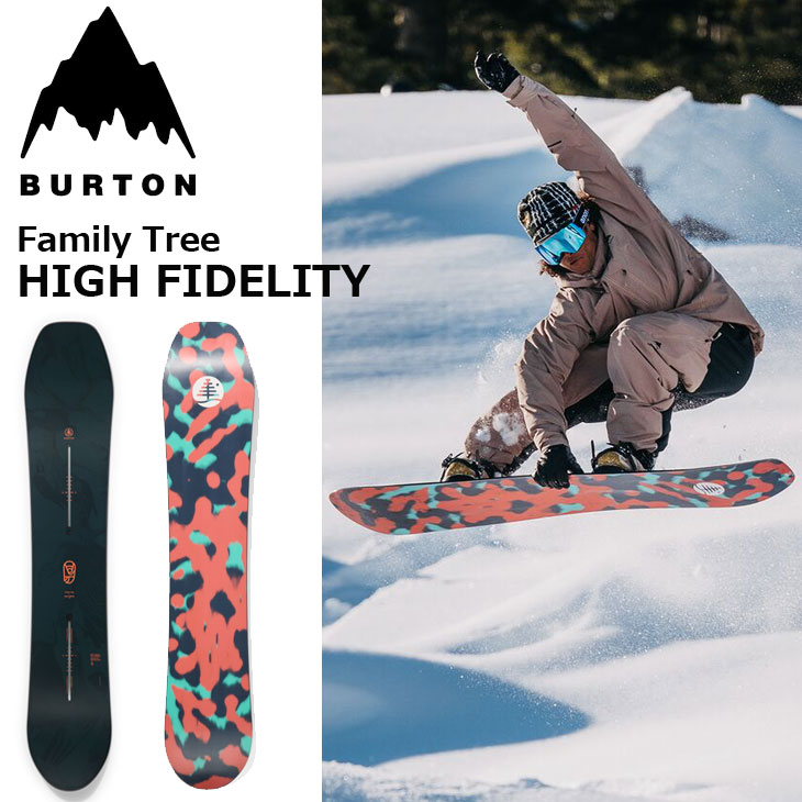 BURTON FT HIGH FIDELITY ファミリーツリー 24-25 BURTON（バートン） 24-25 BURTON スノーボード Unisex Family Tree