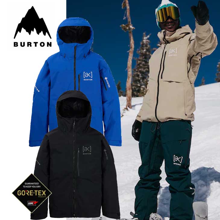 25-26 BURTON WEAR メンズ Men\u0027s  [ak] Helitak GORE TEX 2L Stretch Jacket ヘリコプタータック 上衣 【日本置き目品】ship1【返品カテゴリー化OUTLET】