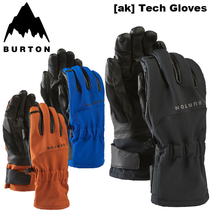 楽天市場】24-25 BURTON バートン [ak] レザー テック グローブ 手袋