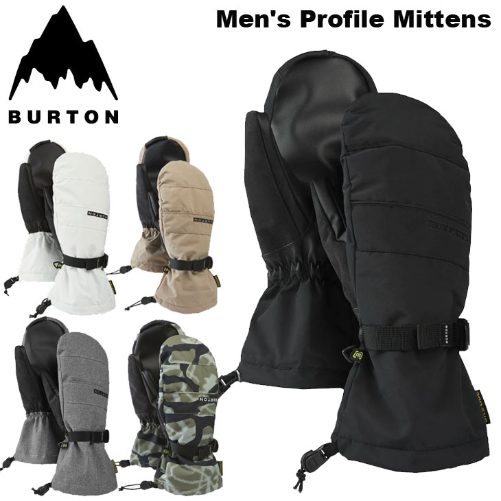 25-26 BURTON バートン 地球儀 スノボ Men\u0027s Burton Profile Mittens プロファイル ミトン グローヴ  ship1
