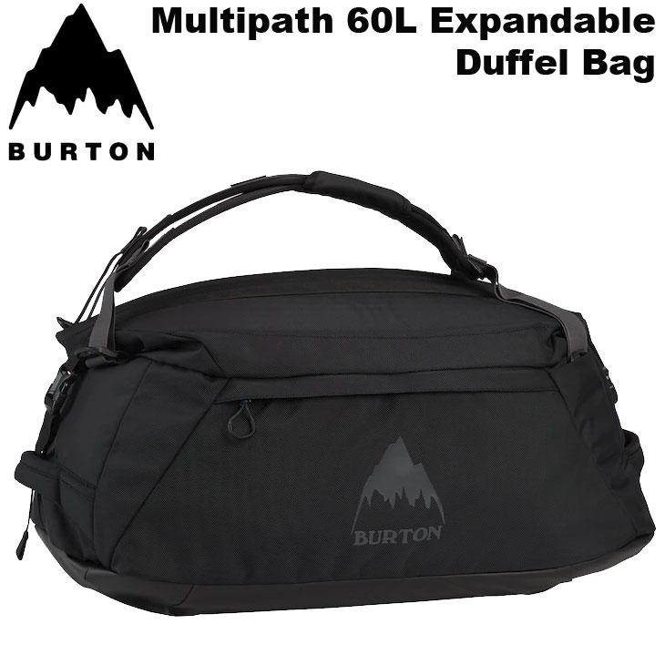 25-26 BURTON バートン メンズ BAG ダッフルバッグ  Burton Multipath 60L Expandable Duffel Bag 大静電容量 背負い能力のある ship1【返品カテゴリー化OUTLET】
