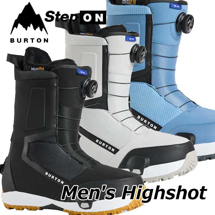25-26 BURTON バートン メンズ Men's Highshot WIDE Step On ハイショット 【日本正規品】ship1【返品種別OUTLET】 26,276円