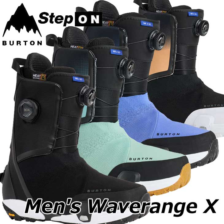 25-26 BURTON バートン メンズ Men's Waverange 【X 】WIDE 】Step On ウエーブレンジ エックス 【日本正規品】ship1【返品種別OUTLET】｜フレアボードショップ店 34,856円