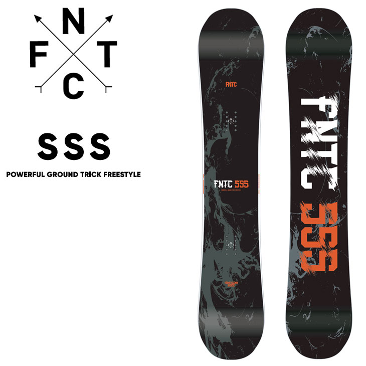 26-27 FNTC エフエヌティーシー スノボ スノーボード SSS グラトリ ダブルキャンバー 予約販売品 11月入荷予定 ship1｜フレアボードショップ店