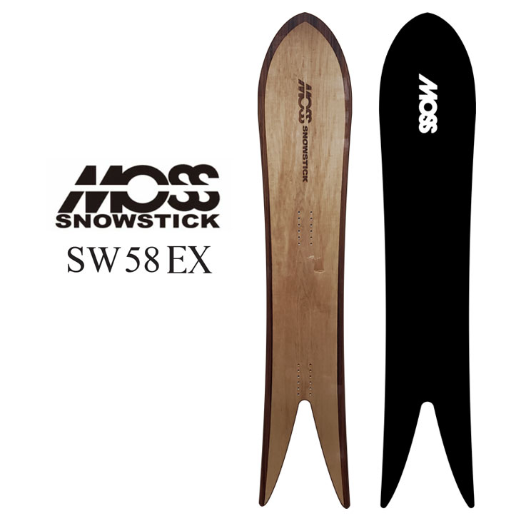25-26 MOSS SNOWSTICK モス スノースティック スノーボード 板 【SW58 EX】   ship1