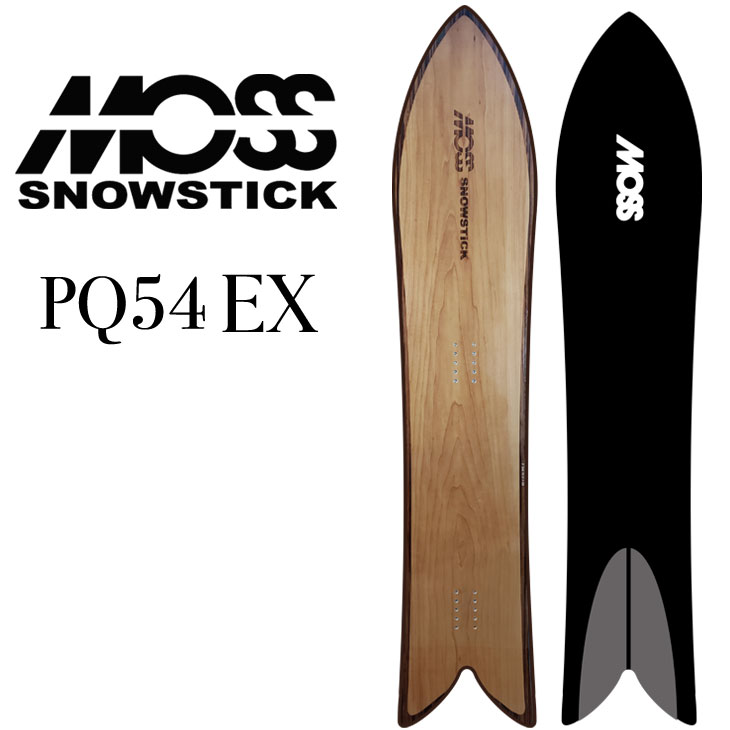 26-27 MOSS SNOWSTICK モス スノースティック PQ 54 EX 黒色火薬 スノーボード 板 取っておく売りわたす品 11月入荷予定を組む ship1