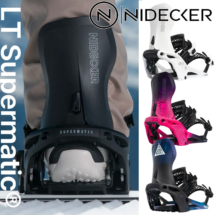 25-26 NIDECKER LT Supermatic スーパーマチック 新品 NIDECKER（ナイデッカー） 25-26 NIDECKER/ナイデッカー LT SUPERMATIC