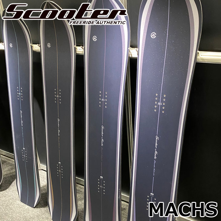 楽天市場】24-25 SCOOTER MACHS スクーター マックス スノーボード 板