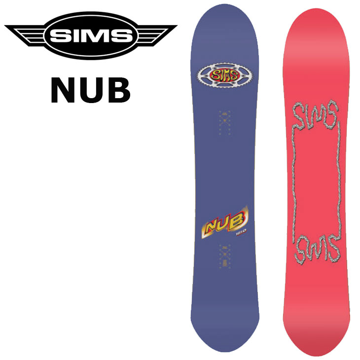 楽天市場】24-25 SIMS シムス スノーボード 板 Nub ナブ ship1【返品
