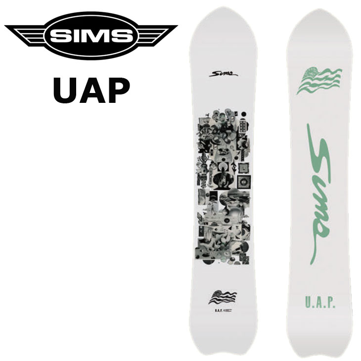 楽天市場】24-25 SIMS シムス スノーボード 板 UAP ユーエーピー ship1