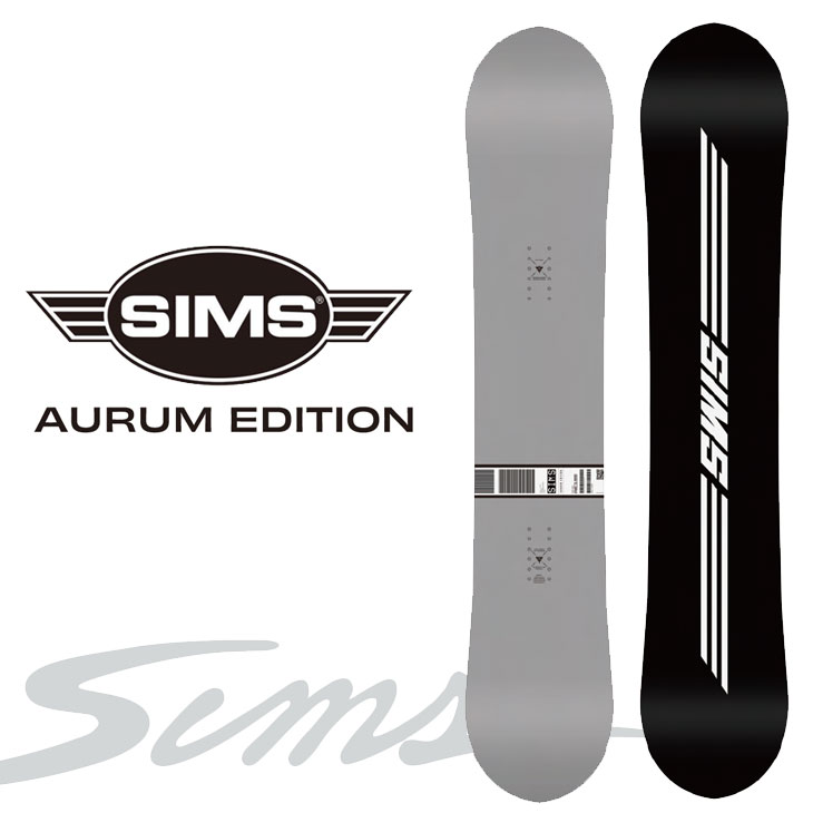 26-27 SIMS シムス スノーボード スノボ 板【AURUM EDITION】オー子ヒツジ ～版取って置く売りわたす品 11月入荷予定を組む ship1