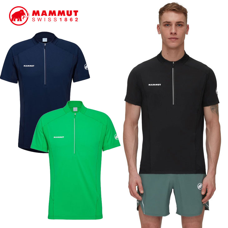 MAMMUT マムート メンズ Tシャツ エナジー ファーストレイヤー Aenergy FL Half Zip T-Shirt AF Men 半袖 1017-02012 正規品 ship1 【返品種別OUTLET】
