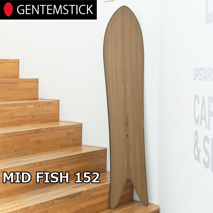 楽天市場】24-25 GENTEMSTICK ゲンテンスティック スノーボード MID