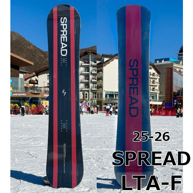 スプレッドspread LTA-F 151cm 21-22 オリジナル解説】SPREAD LTA 148-151-153-156cm 2021-22モデル