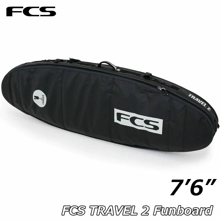 FCS サーフボード ケース Travel 2 Fun Board 【7-6】 ハードケース ファンノーズ エフシーエス ファンボード用 正規品 ship1