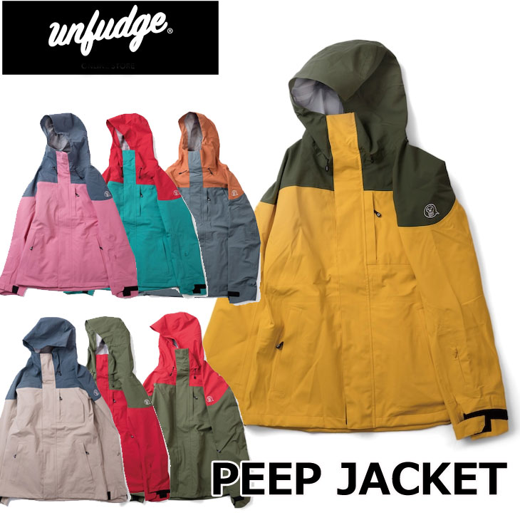 楽天市場】23-24 unfudge snow wear ウエアー PEEP JACKET ジャケット