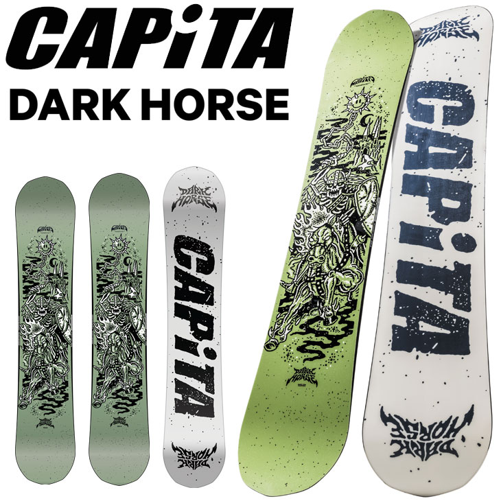 キャピタ　スノーボード 楽天市場】25-26 CAPITA キャピタ 選べる特典付き!! DARK HORSE ダーク