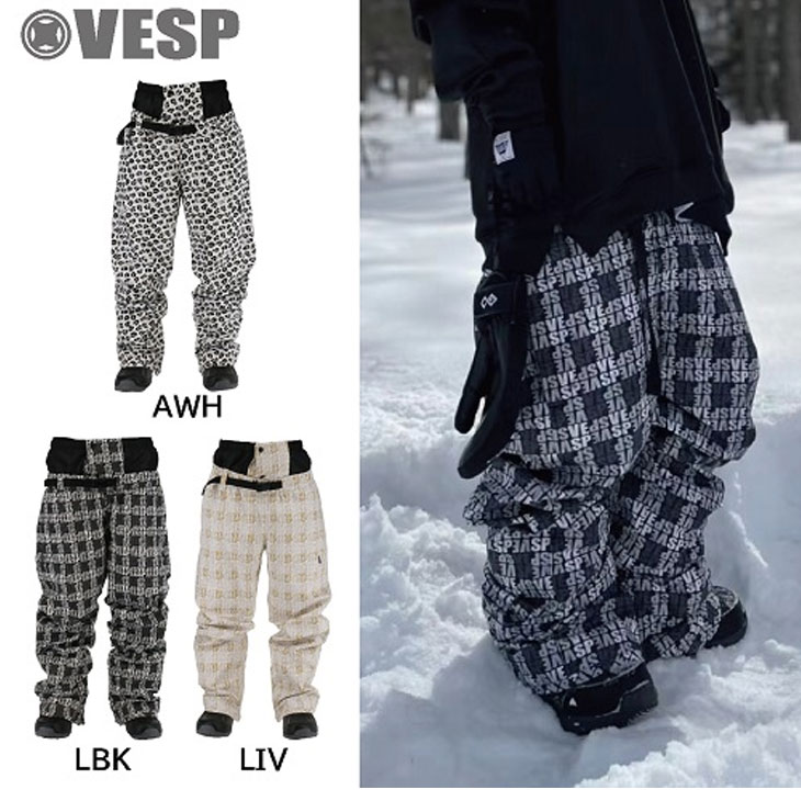 22-23 VESP SNOW WEAR ベスプ PRINT TRACK PANTS VPMP1024 ship1|フレアボードショップ店