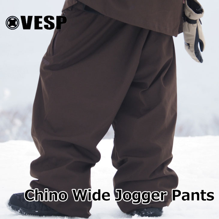 楽天市場】24-25 VESP べスプ VPMP1051 Chino Wide Jogger Pants チノ