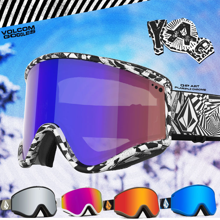 23-24 ボルコム VOLCOM スノボ ゴーグル SNOW Yae Goggle 【ラバートラップ】【日本正規品】ship1ship1|フレアボードショップ店