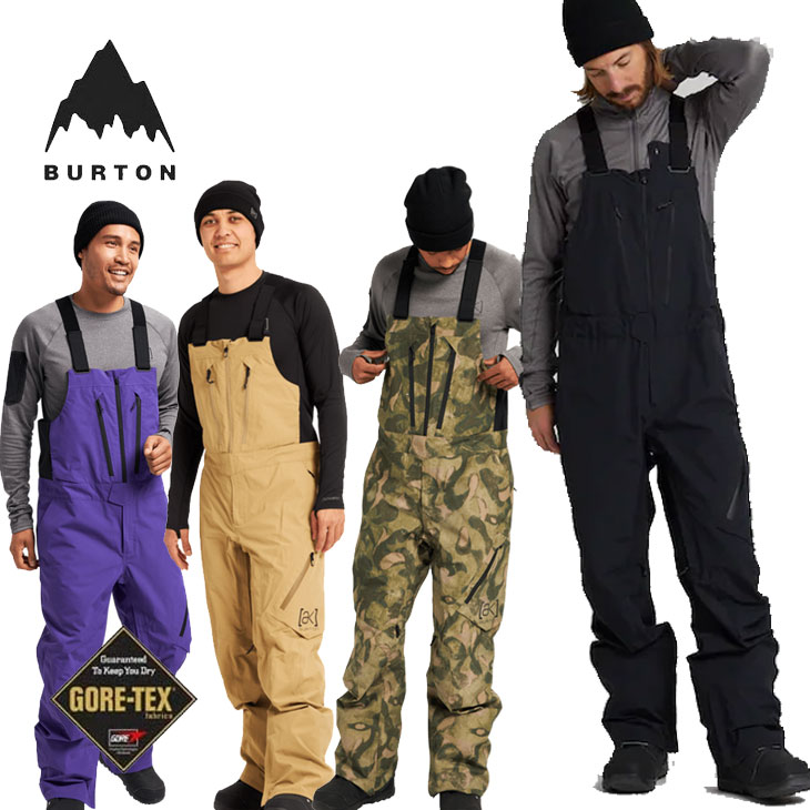 21-22 BURTON バートン メンズ RESERVE BIB リザーブ ビブ パンツ ship1 激安先着