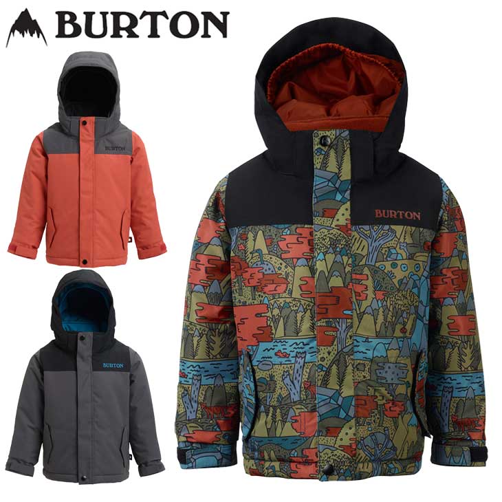 楽天市場】18-19 BURTON バートン キッズ フリース 撥水 パーカー 子供 