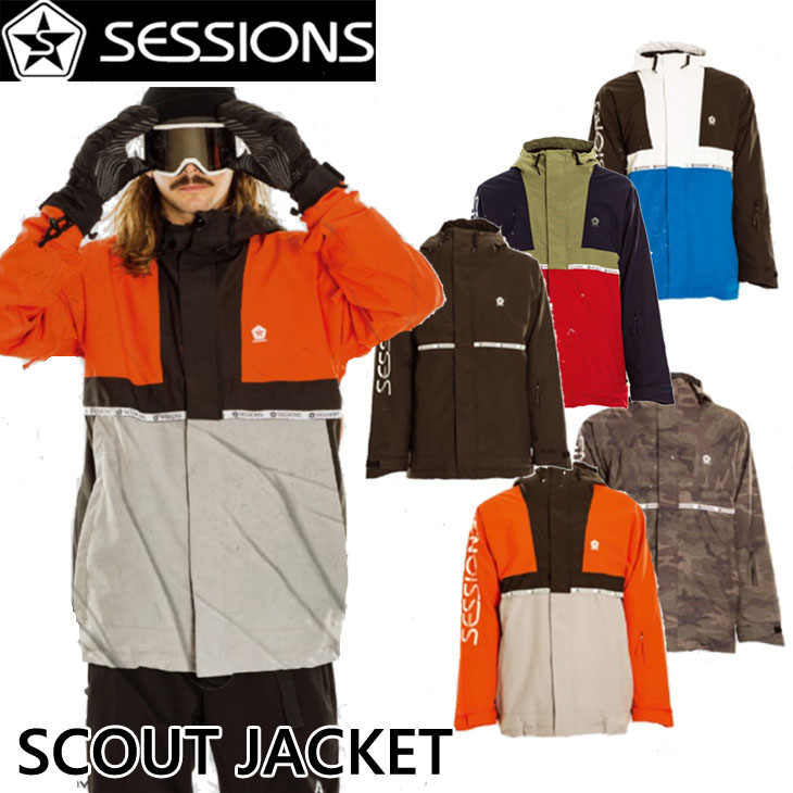 20-21 SESSIONS セッションズ SCOUT JACKET スカウト ジャケット ship1 年中無休