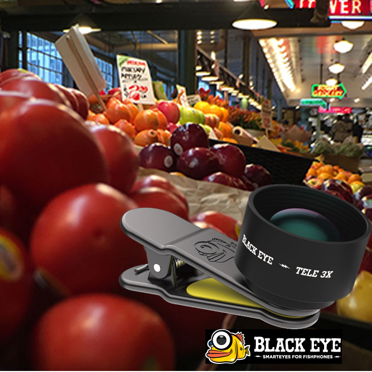 Black Eye 墨染め目玉 3倍増し望遠レンズ 独居室スグリ クリップ典礼 Blackeye Tele 3x 3倍光学望遠 Ship1 Cjprimarycares Com