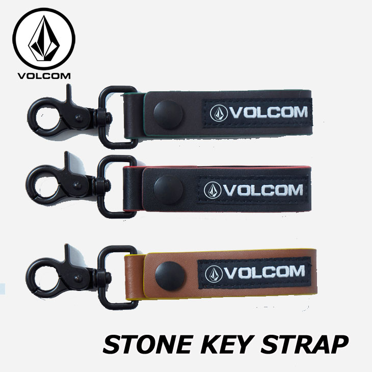 楽天市場】ボルコム VOLCOM キーホルダー Stone Key Chain 3 スリー